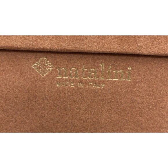 Natalini Wood Picture Frame Made Italy Italian Tan Brown Marquetry For 5" X 7" - Picture 10 of 16